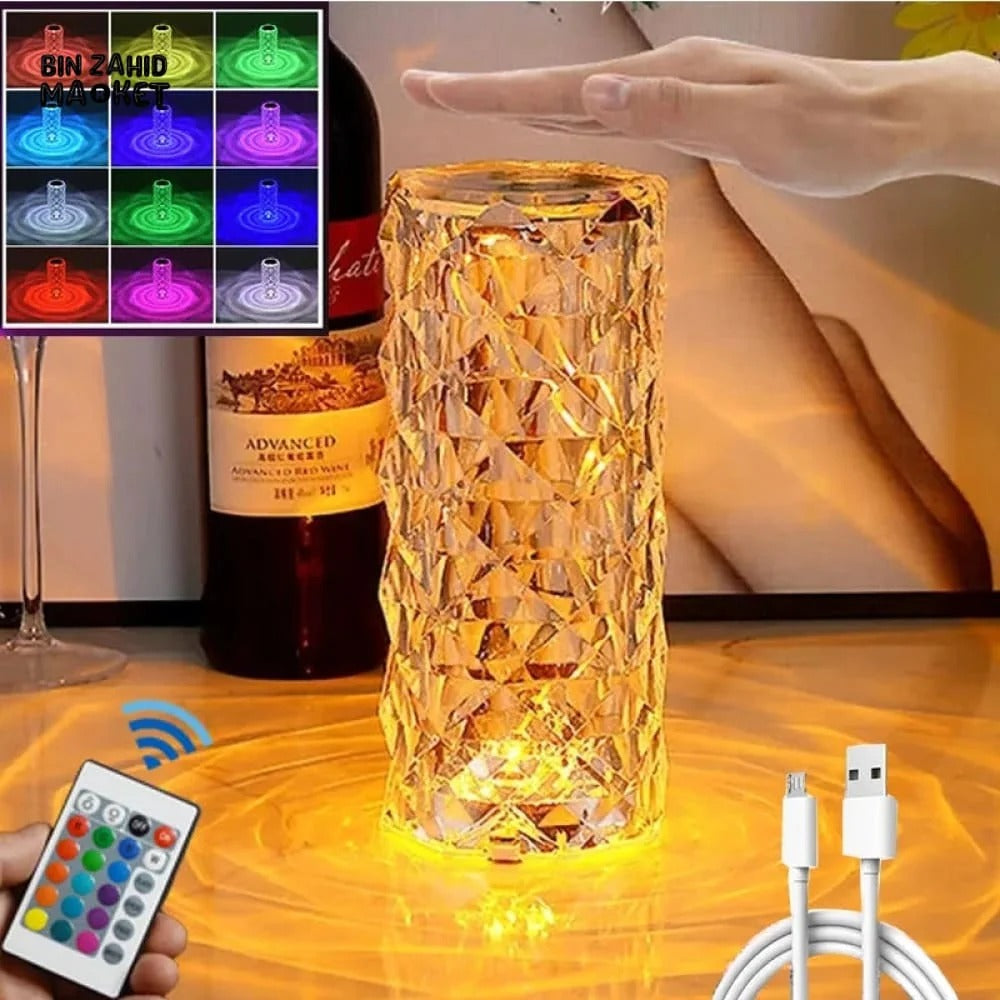 LED Crystal Lamp – Modern Room Light