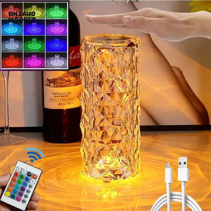 LED Crystal Lamp – Modern Room Light