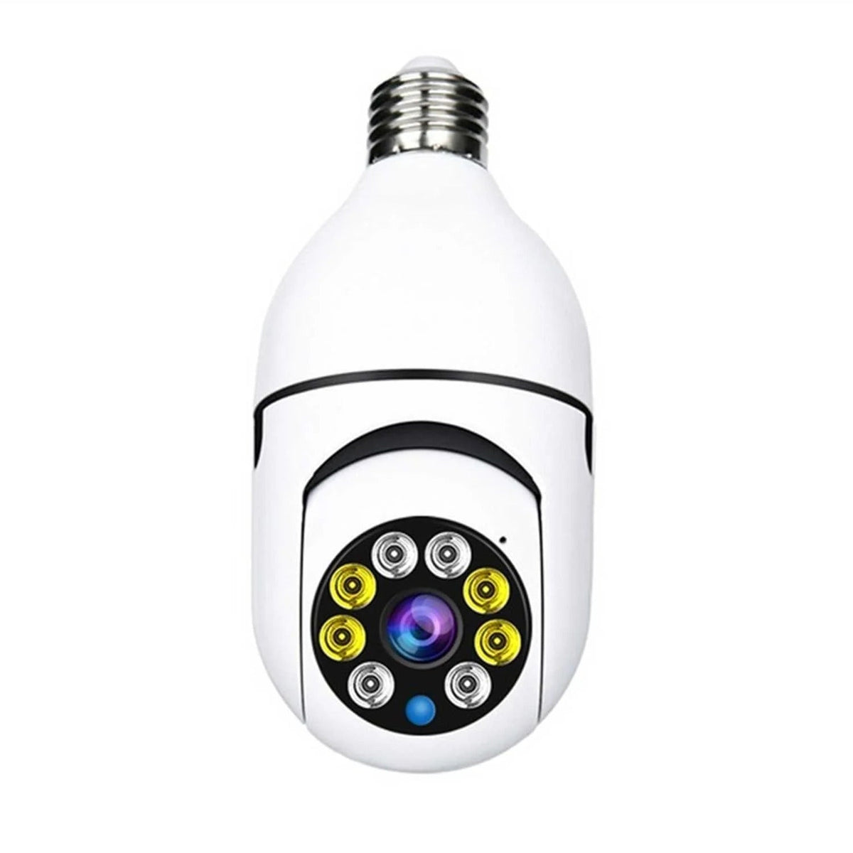 360° Bulb Holder WiFi Camera – Smart Security Camera with Night Vision